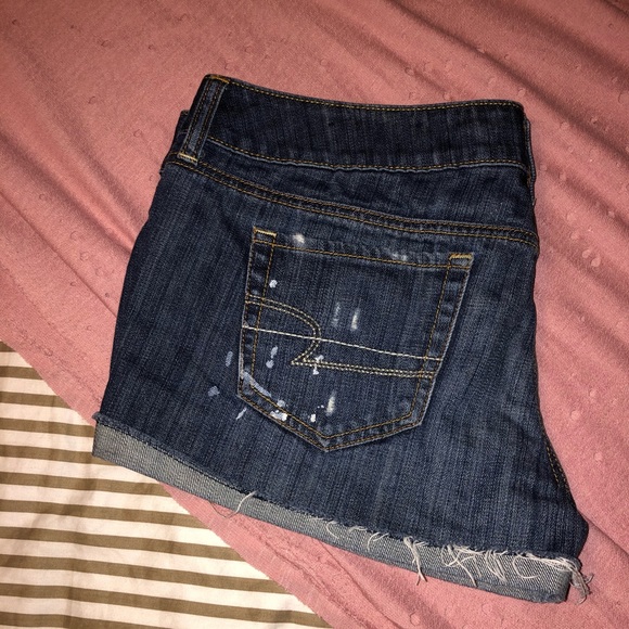 american eagle jean shorts size 12 - Picture 1 of 5